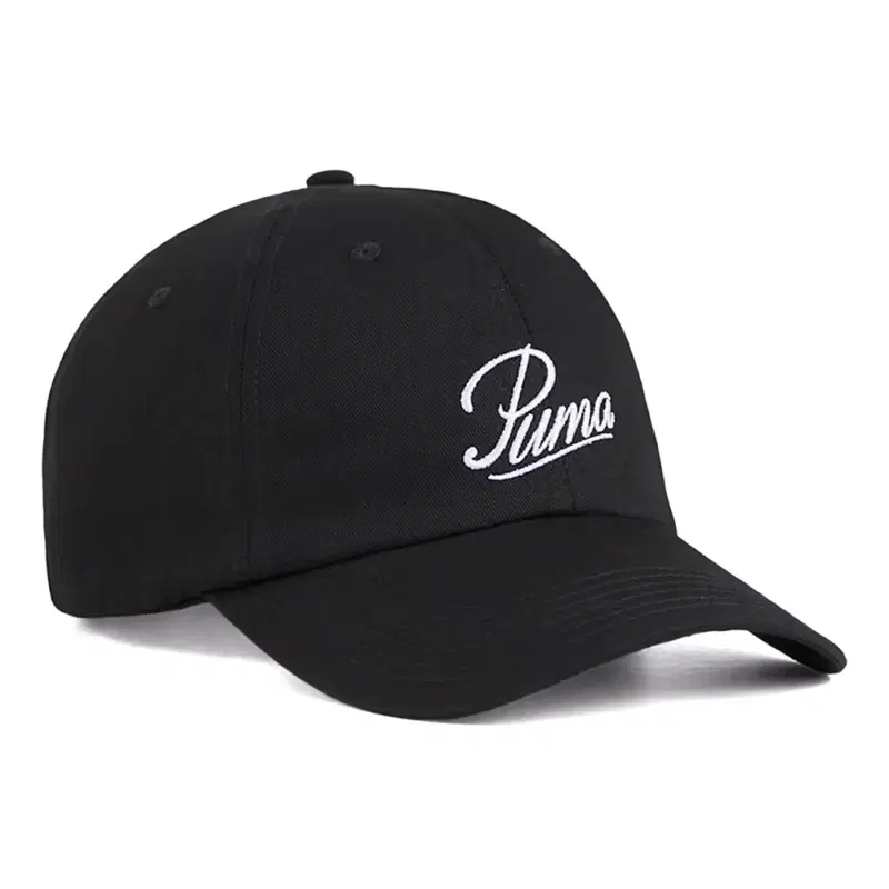 Puma ESS SCRIPT LOGO DAD CAP Кепка беговая Черный