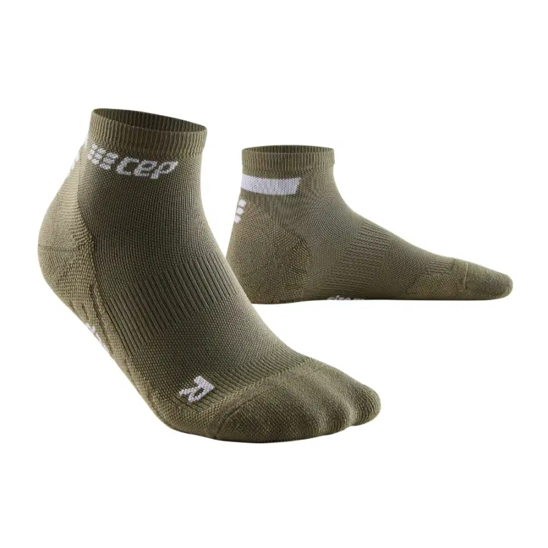 CEP THE RUN LOW CUT SOCKS 4.0 Компрессионные короткие носки Зеленый/Белый