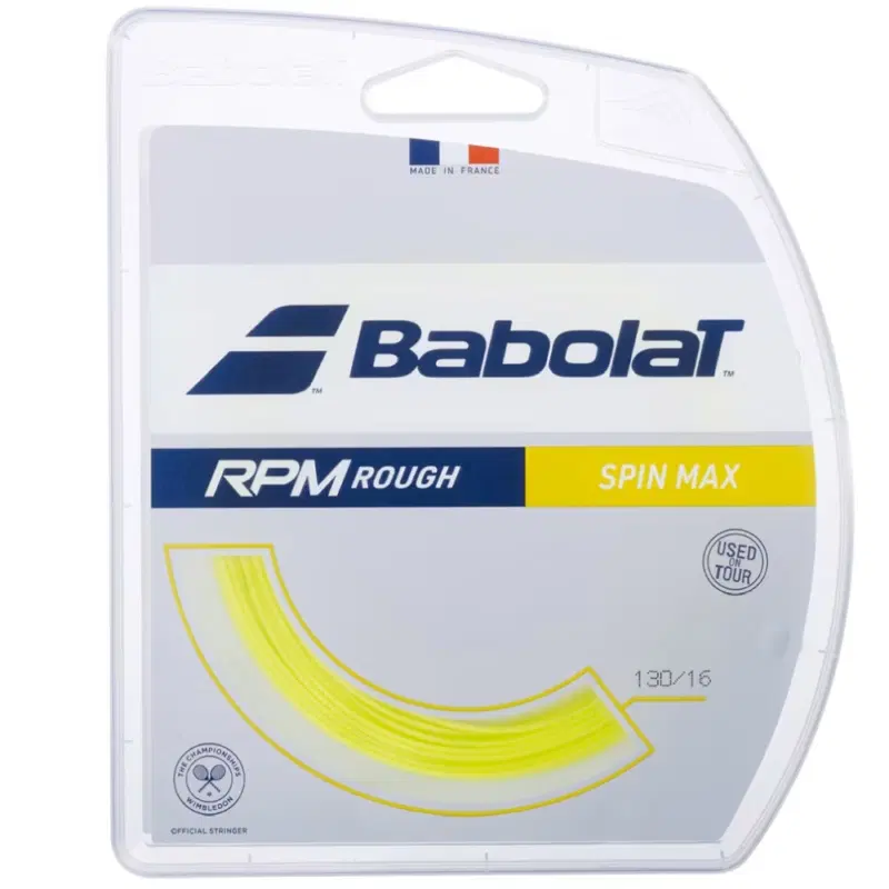 Babolat RPM ROUGH Теннисная струна 12м Желтый