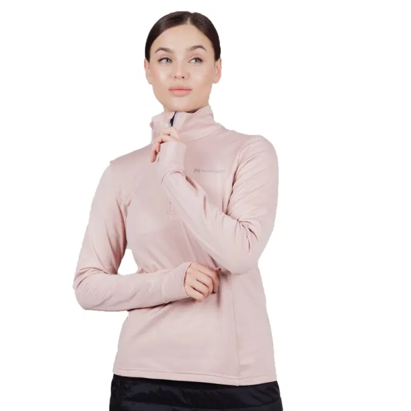 Nordski WARM (W) SOFT PINK Лонгслив женский Розовый