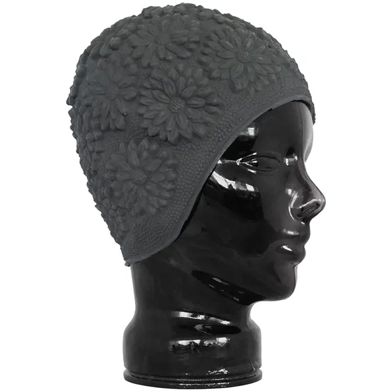 Fashy LATEX ORNAMENT CAP Шапочка для плавания Черный