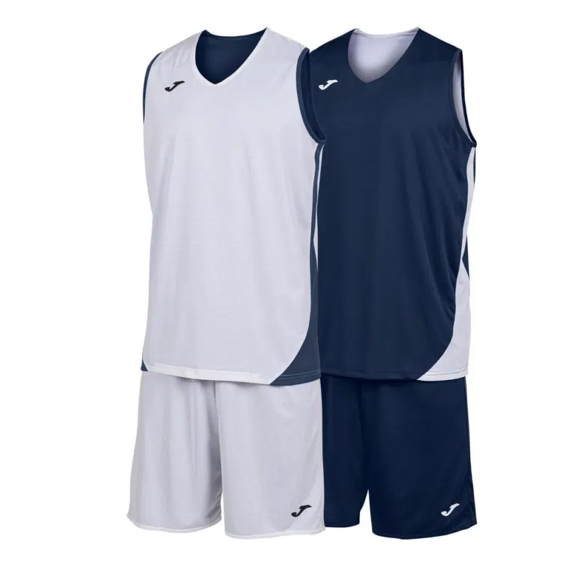 Joma KANSAS SET Форма баскетбольная Белый/Темно-синий
