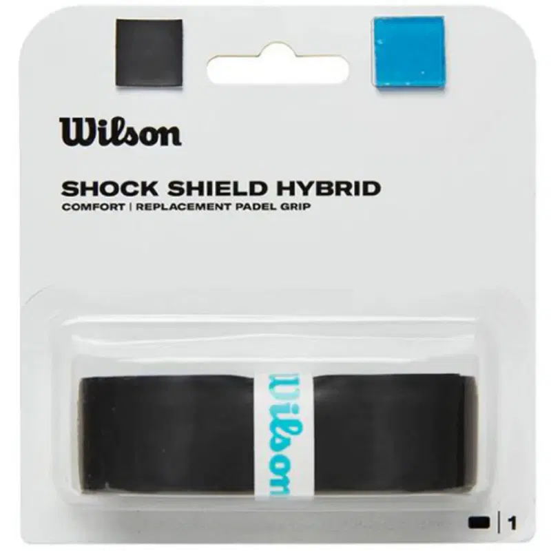Wilson SHOCK SHIELD HYBRID защитная лента для падел ракетки Черный