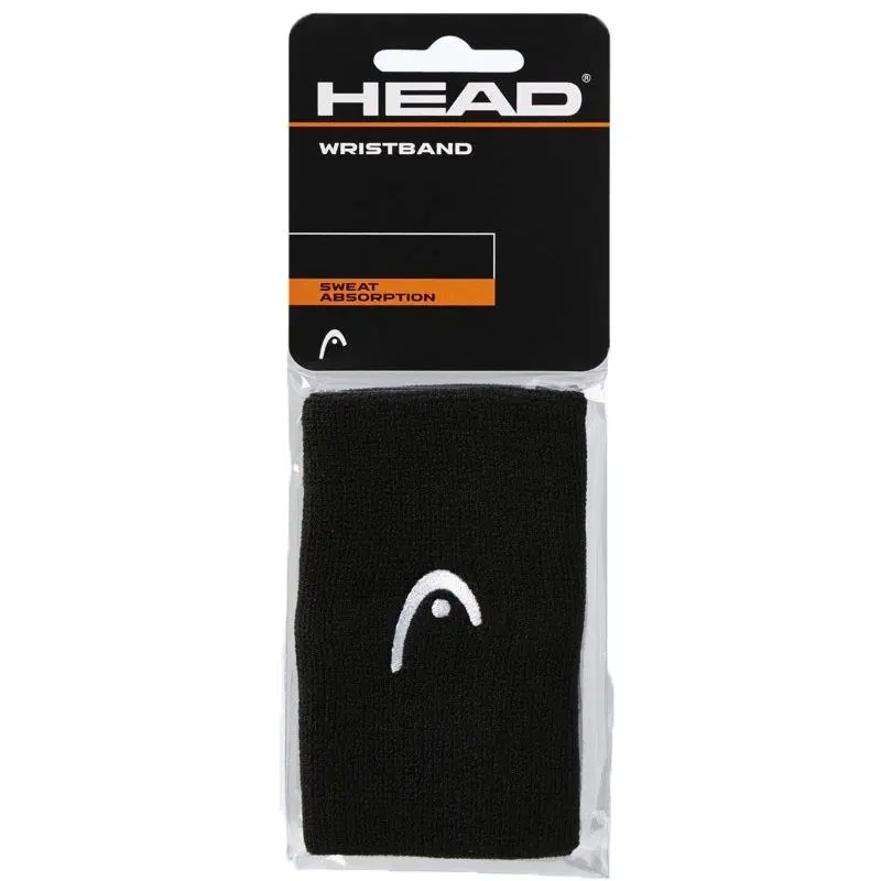 Head WRISTBAND 5" (285070) Напульсники Черный