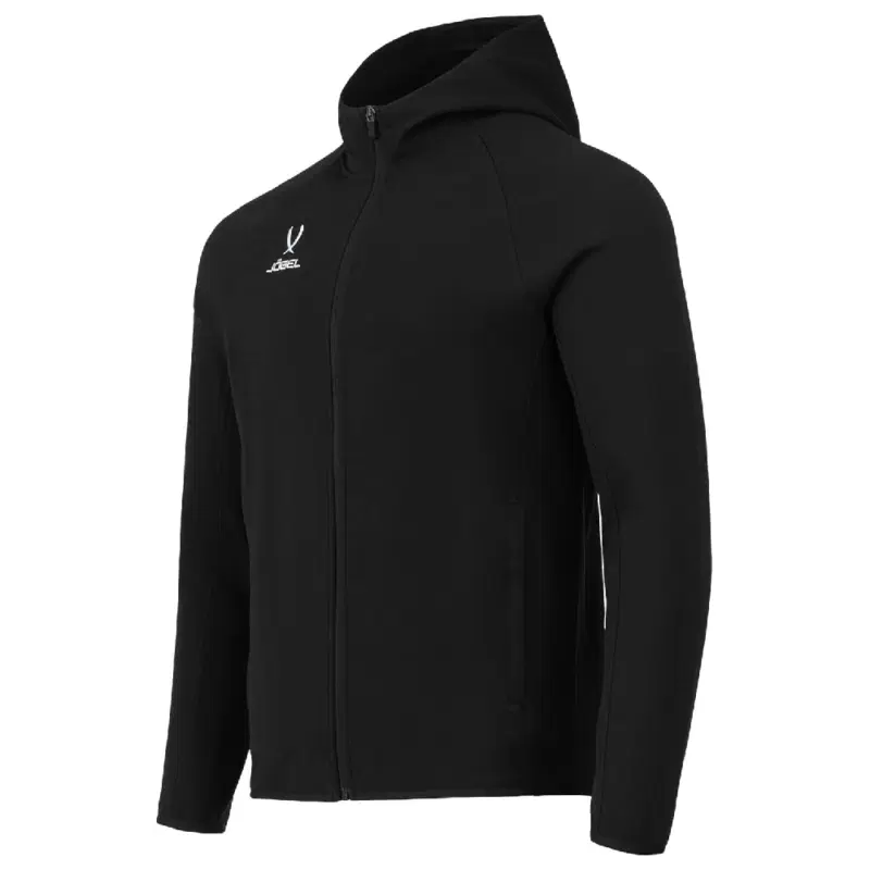 Jögel ESSENTIAL ATHLETE HOODED FZ JACKET 24 Худи на молнии Черный