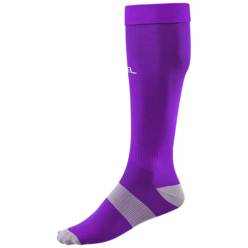 Jögel CAMP BASIC SOCKS Гетры футбольные Фиолетовый/Серый/Белый