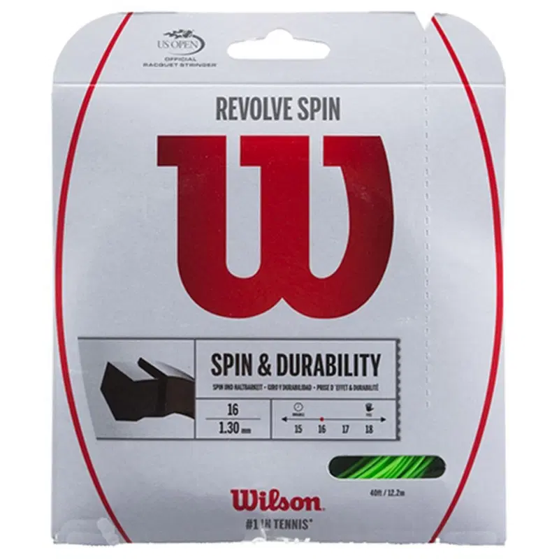 Wilson REVOLVE SPIN 1.3 GREEN Теннисная струна 12м