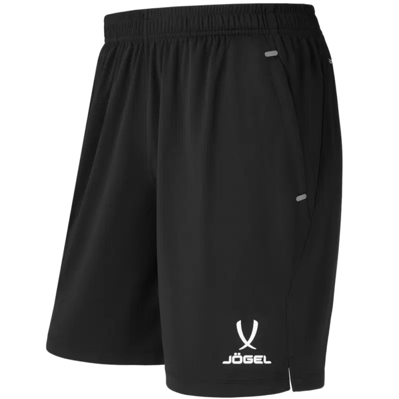 Jögel PREMIER PERFORMDRY TRAINING SHORTS Шорты тренировочные с карманами Черный