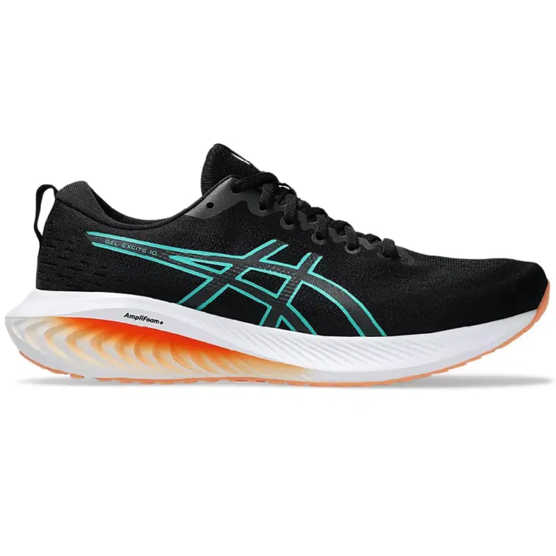 Asics GEL-EXCITE 10 Кроссовки беговые Черный/Голубой/Оранжевый
