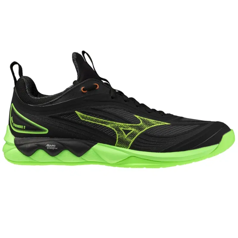 Mizuno WAVE LUMINOUS 3 Кроссовки волейбольные Черный/Салатовый
