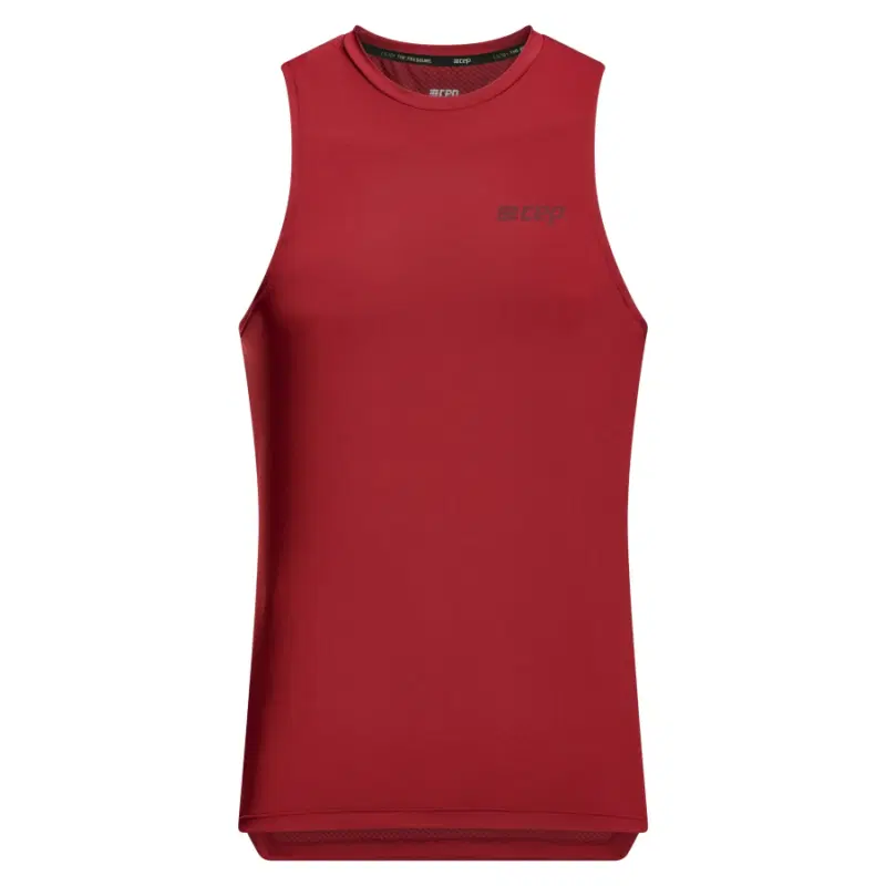 CEP RUN TANK TOP Майка беговая Красный