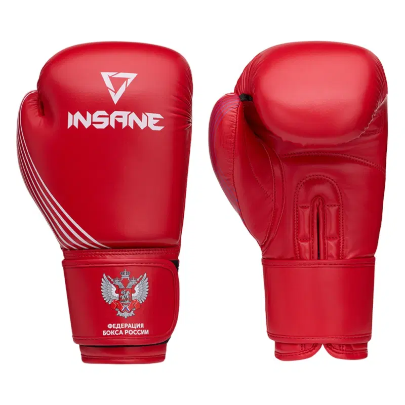 Insane RBF Перчатки боксерские 12OZ Красный