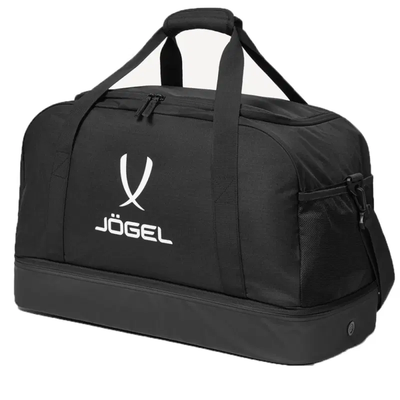 Jögel DIVISION DOUBLE BOTTOM BAG Сумка спортивная с двойным дном Черный/Белый