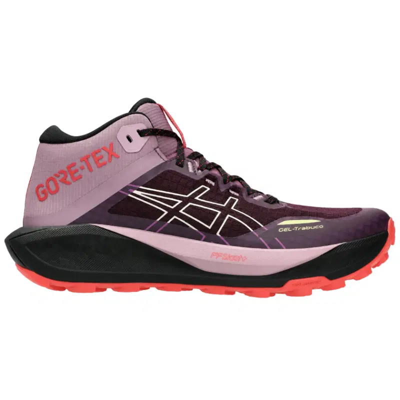 Asics GEL-TRABUCO MT GTX (W) Кроссовки беговые женские Бордовый/Розовый