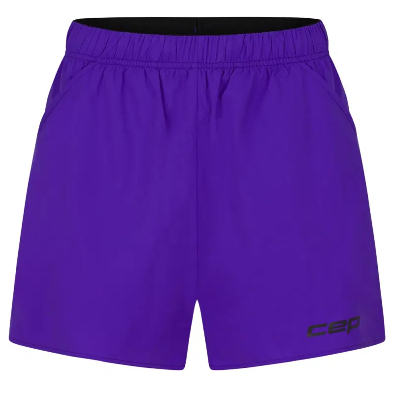 CEP CORE RUN LOOSE FIT SHORTS (W) Шорты свободного кроя для бега женские Фиолетовый