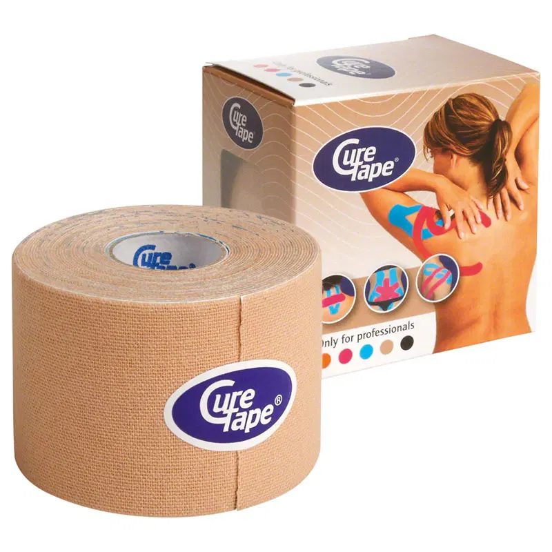 CureTape NEUTRAL 5см×5м Кинезиотейп Телесный