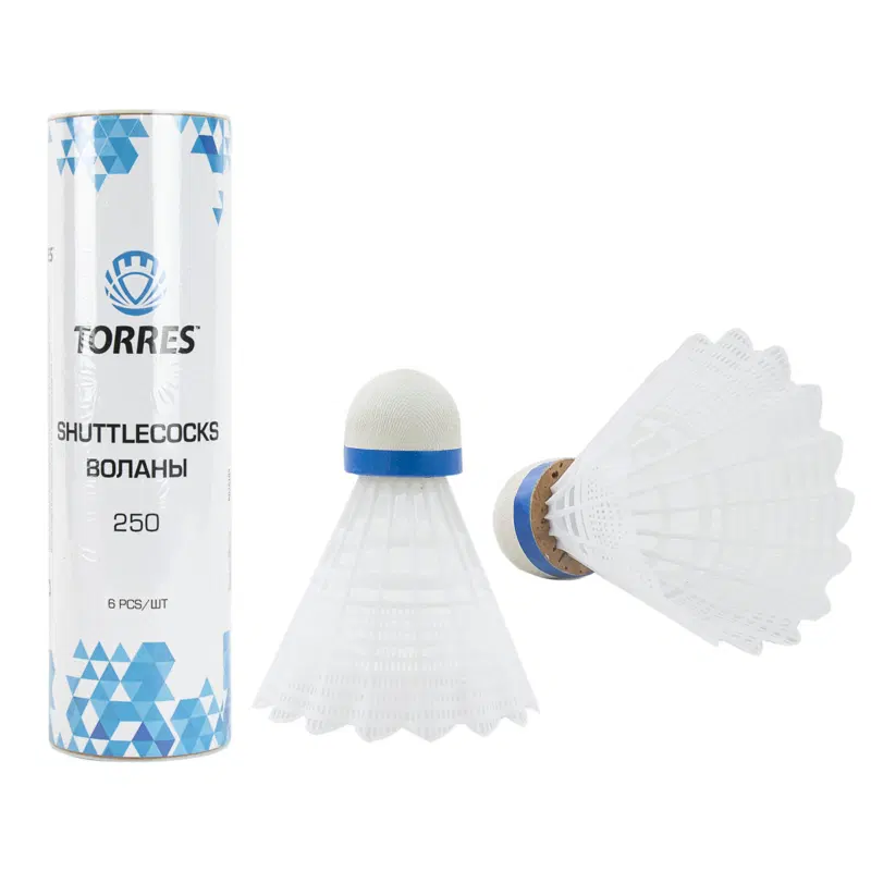Torres 250 (BD20109) Воланы для бадминтона (6 шт)