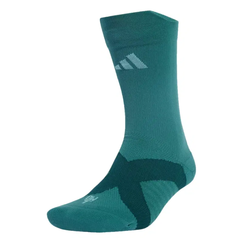 Adidas RUNxCLIMA Indoor Носки беговые высокие Зеленый
