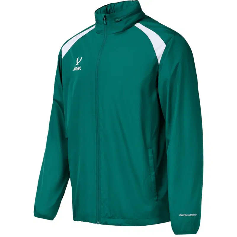 Jogel DIVISION PERFORMPROOF RAIN JACKET Куртка ветрозащитная Темно-зеленый