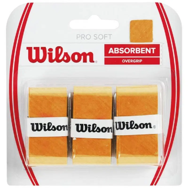 Wilson PRO SOFT OVERGRIP Овергрип (3 шт) Желтый