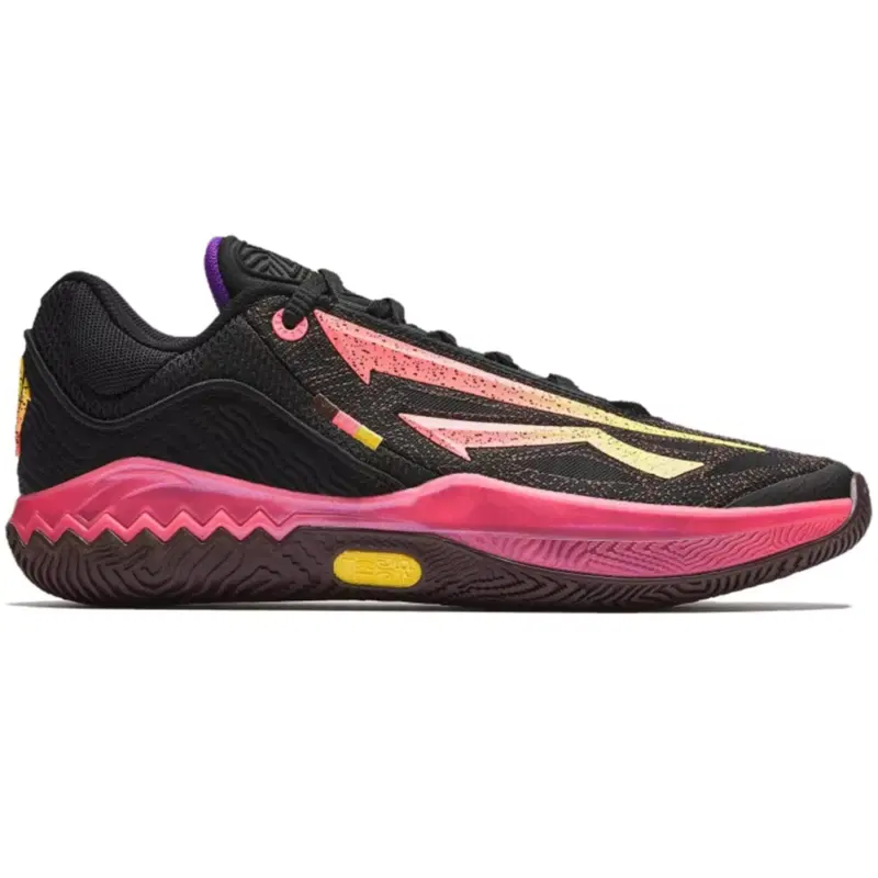 Anta KAI 2 SPEED "FLAMES" Кроссовки баскетбольные Черный/Розовый
