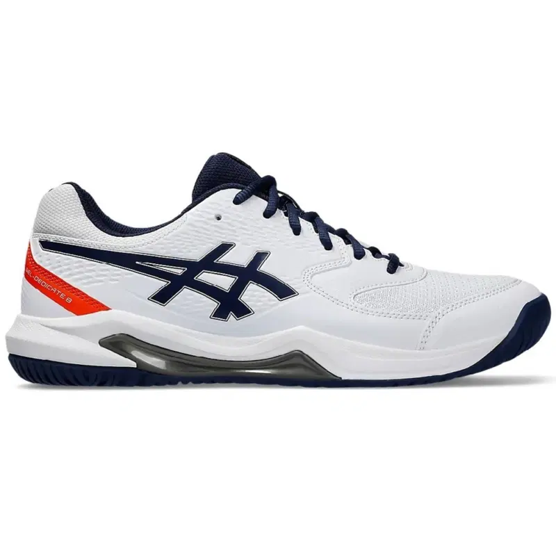 Asics GEL-DEDICATE 8 Кроссовки теннисные Белый/Темно-синий