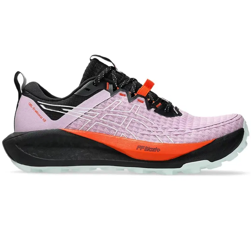 Asics GEL-TRABUCO 13 (W) Кроссовки беговые женские Розовый/Оранжевый/Черный
