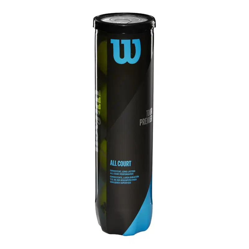 Wilson TOUR PREMIER ALL COURT Мячи для большого тенниса (4 мяча в тубе)
