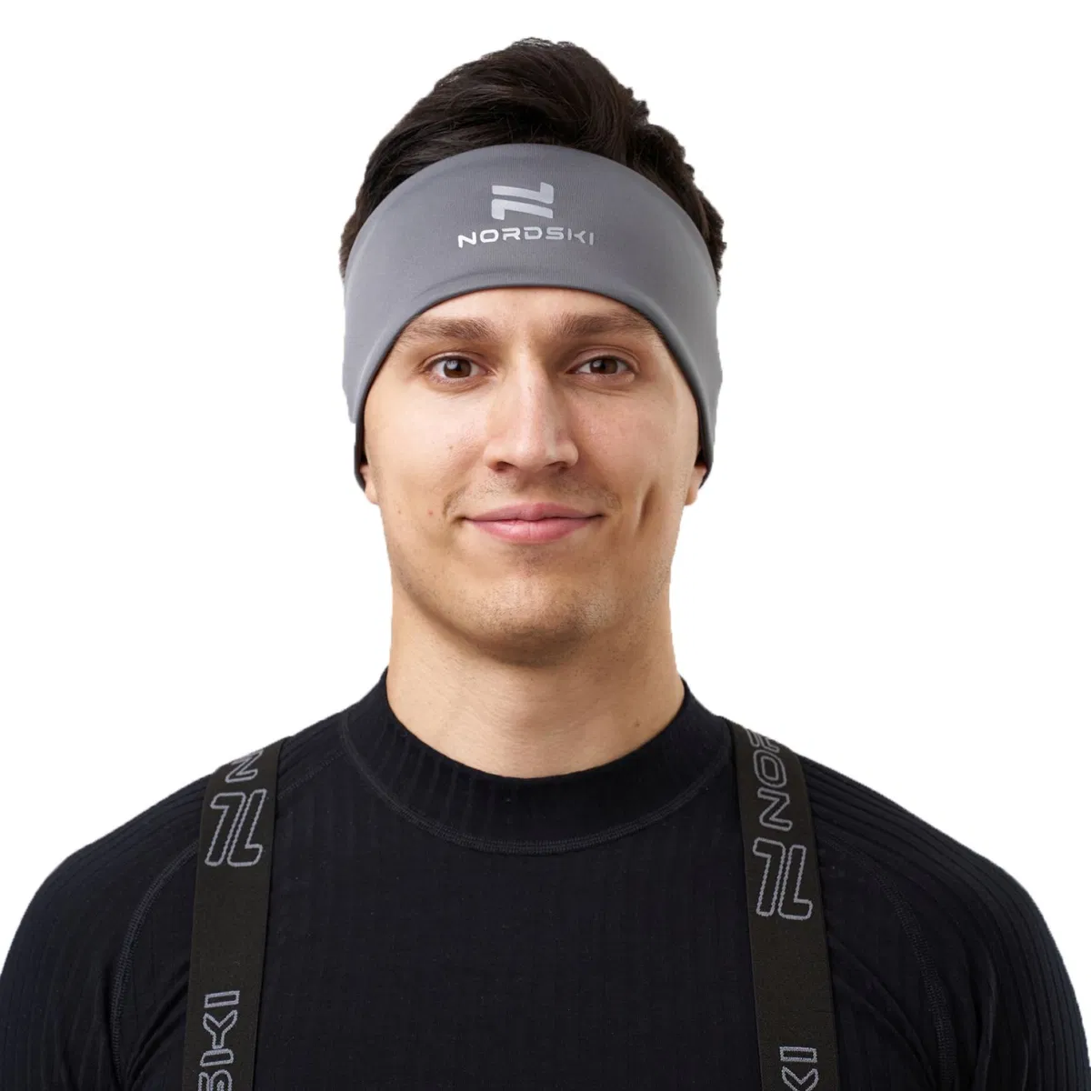 Nordski CORE GREY Повязка на голову Серый