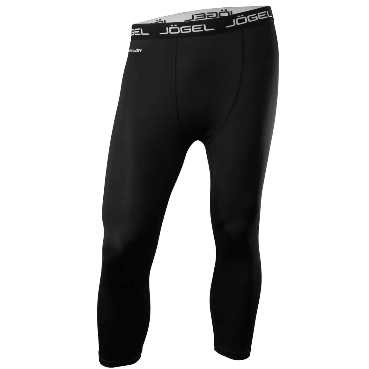 Jögel CAMP PERFORMDRY TIGHT 3/4 Тайтсы компрессионные Черный/Белый