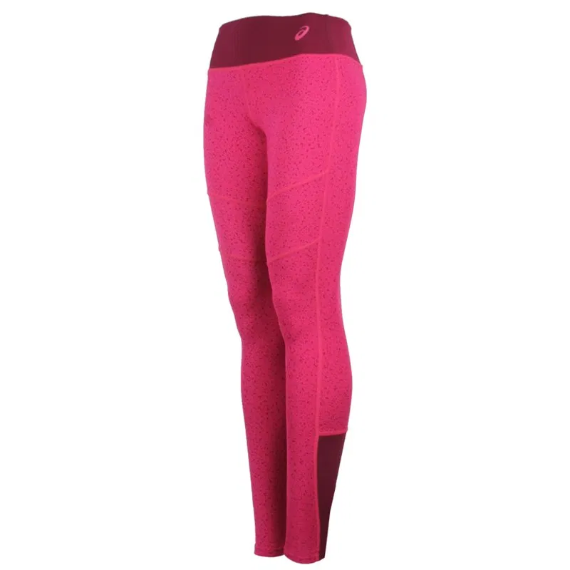 Asics GRAPHIC TIGHT (W) Тайтсы беговые женские Розовый