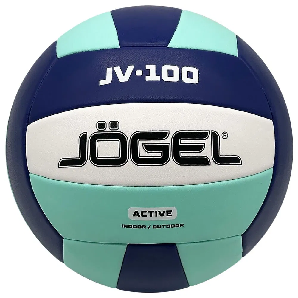 Jögel JV-100 ACTIVE 2025 Мяч волейбольный Темно-синий/Голубой/Белый