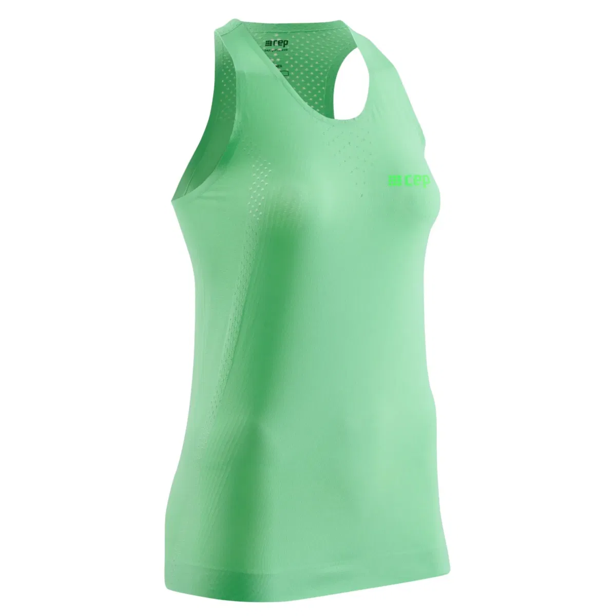 CEP COMPRESSION ULTRALIGHT TANK TOP (W) Майка беговая женская Зеленый