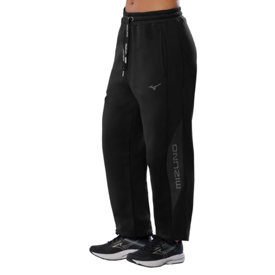 Mizuno ATHLETICS SWEAT CITADEL (W) Брюки спортивная женские Черный