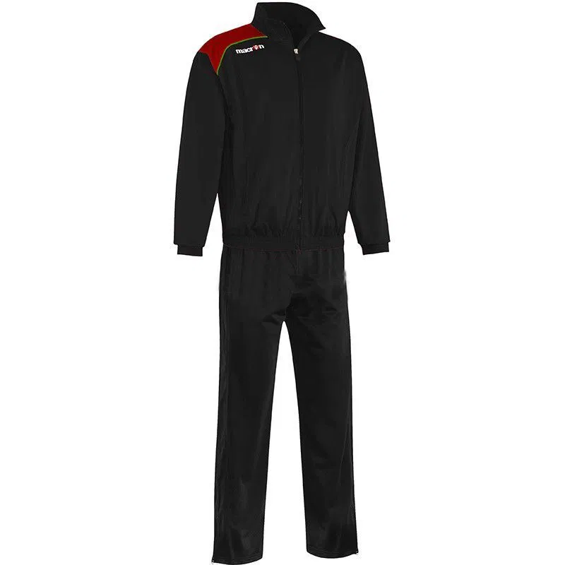 Macron CHIMERA TUTA FULL ZIP Костюм спортивный Черный/Красный