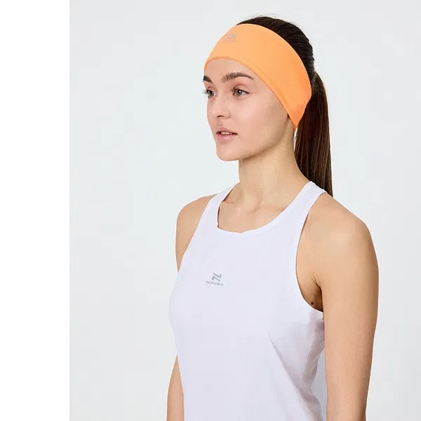 Nordski RUN NEON ORANGE Повязка на голову Оранжевый