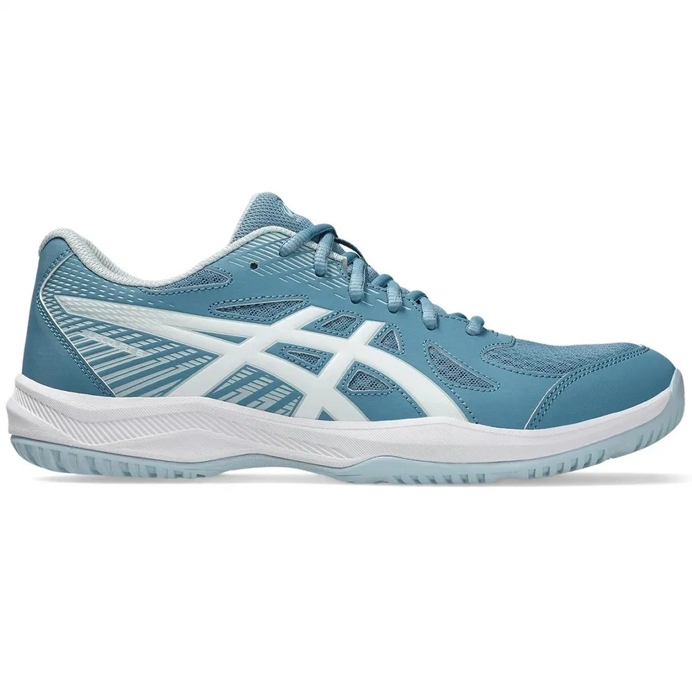 Asics UPCOURT 6 Кроссовки волейбольные Голубой/Белый