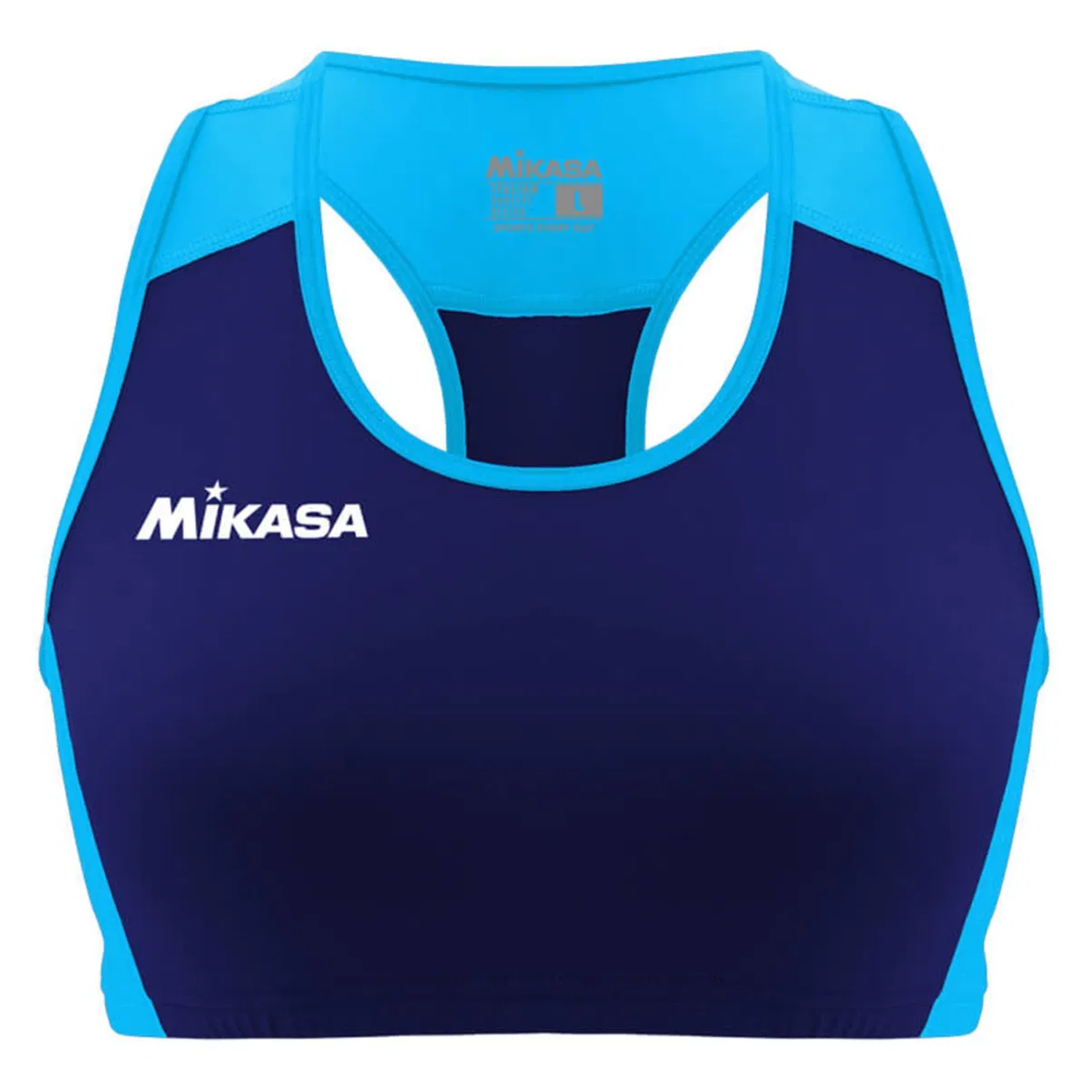 Mikasa MT6051 Топ для пляжного волейбола женские Темно-синий/Голубой