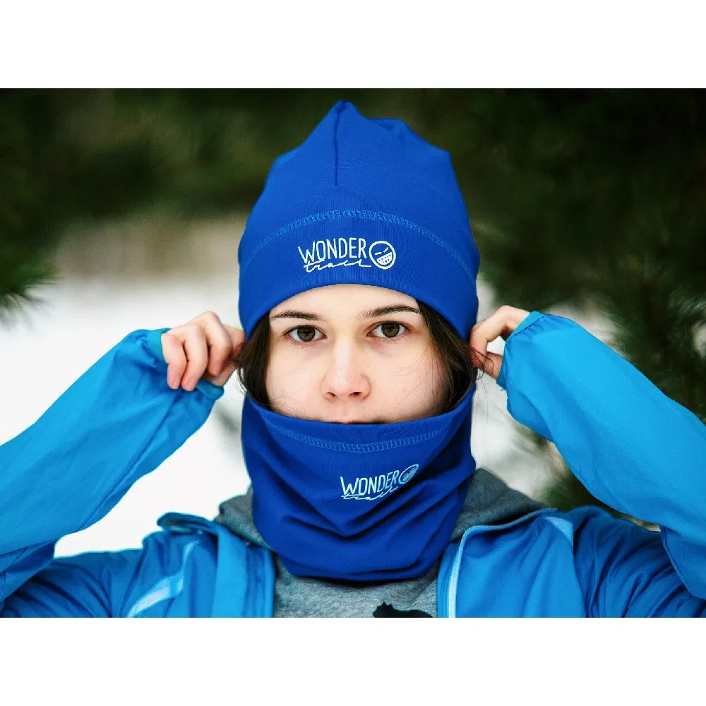 Wondertrail PREMIUM HAT BLUEBERRY BLUE Шапка спортивная Синий