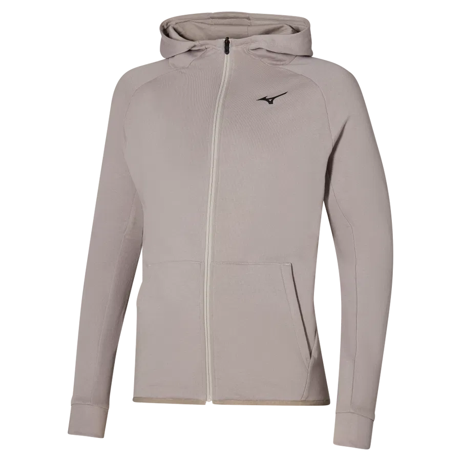 Mizuno ATHLETICS RB SWEAT JACKET Толстовка с капюшоном Бежевый