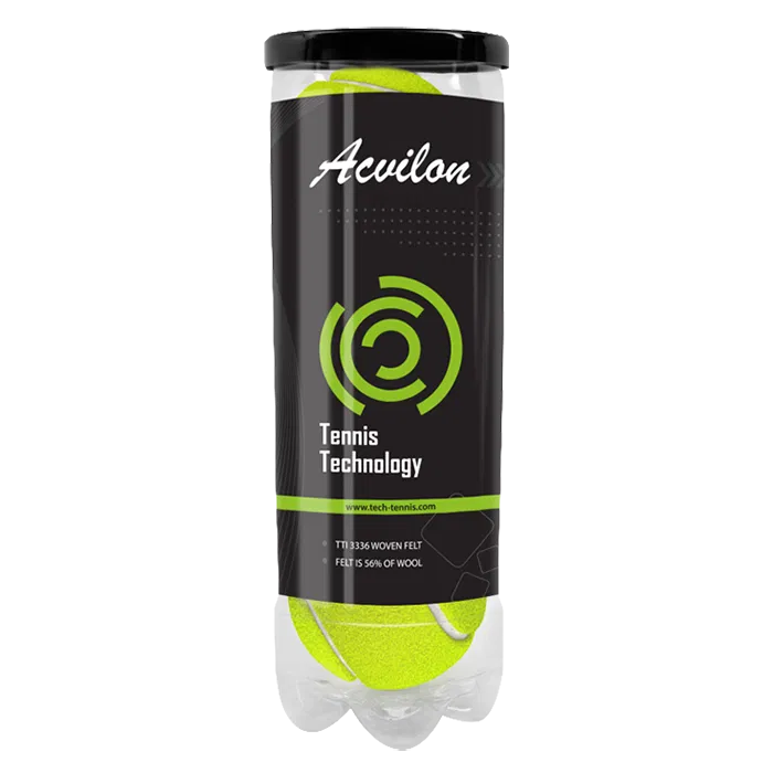 Tennis Technology ACVILON Мячи для большого тенниса (3 шт)