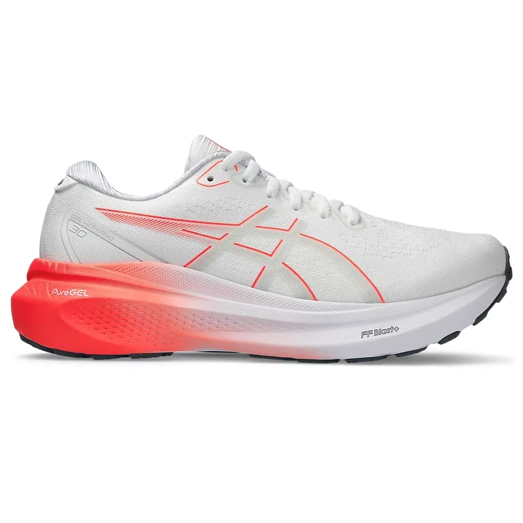Asics GEL-KAYANO 30 Кроссовки беговые Белый/Оранжевый