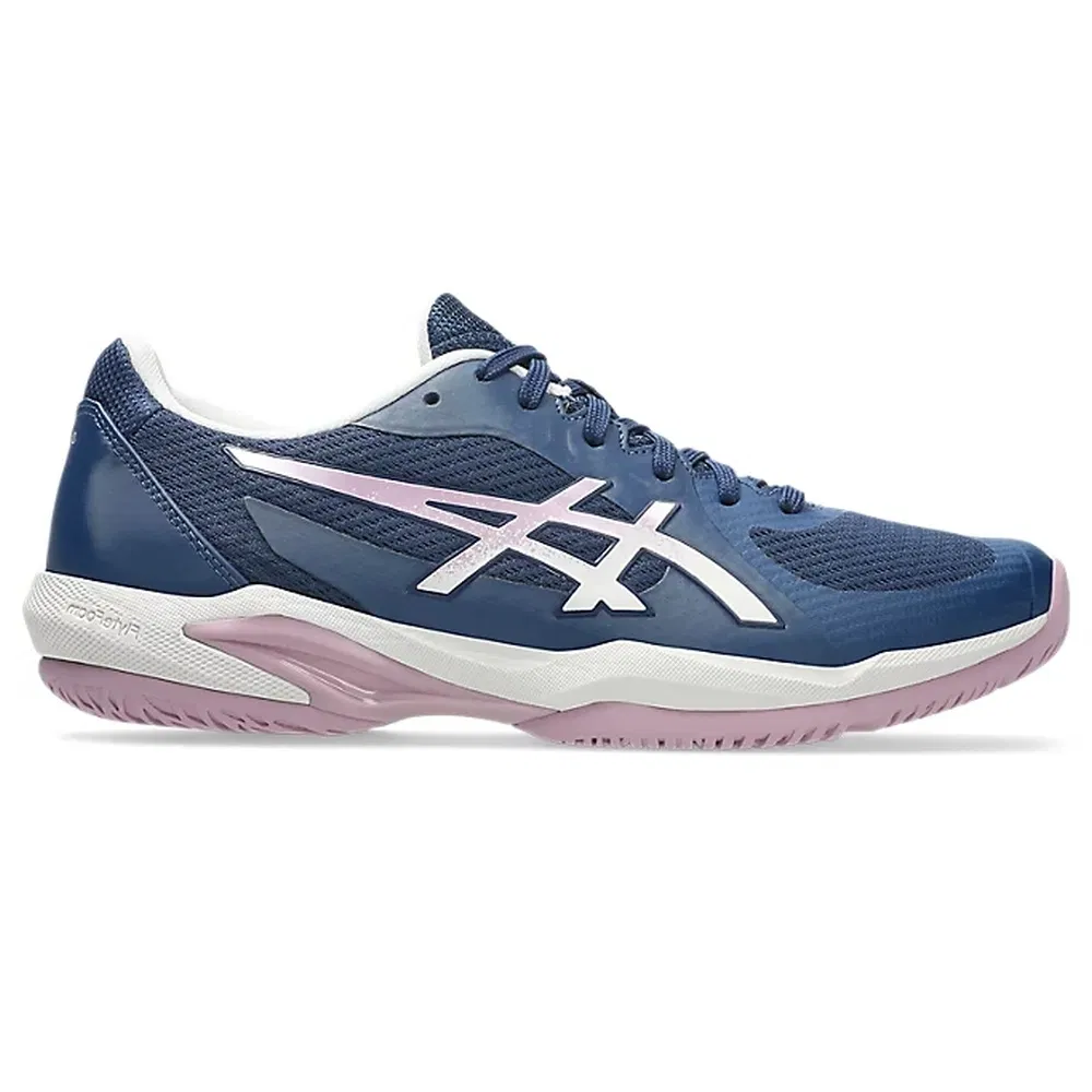 Asics SOLUTION SWIFT FF 2 (W) Кроссовки теннисные женсие Темно-синий/Белый