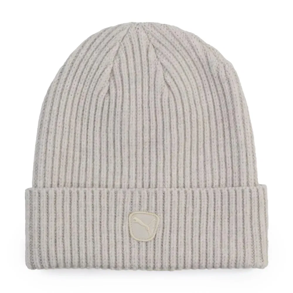 Puma CAT PATCH MID CROWN BEANIE Шапка Светло-серый