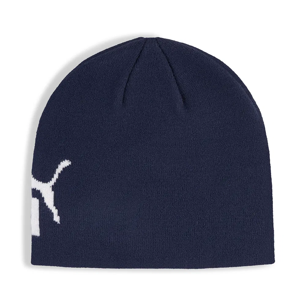 Puma ESSENTIALS MID CROWN CUFFLESS BEANIE Шапка беговая Темно-синий