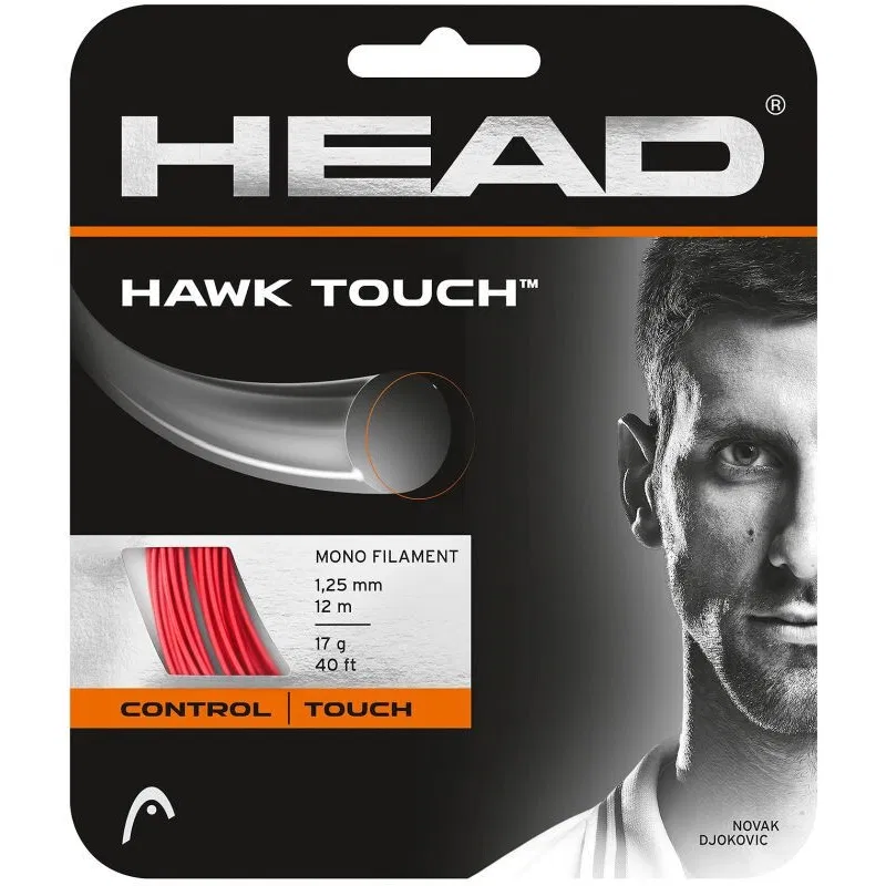 Head HAWK TOUCH Теннисная струна 12м Красный