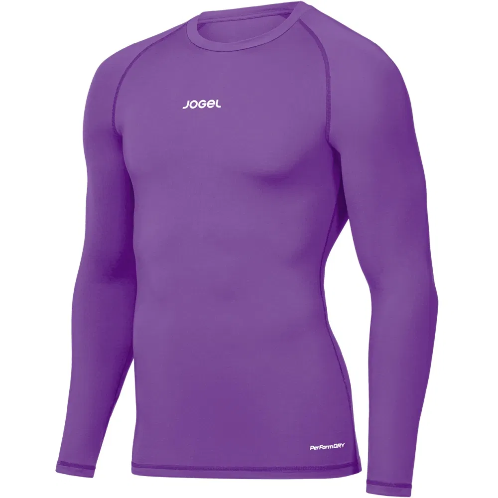 Jögel CAMP 2 PERFORMDRY BASELAYER LS TEE Футболка компрессионная с длинным рукавом Фиолетовый