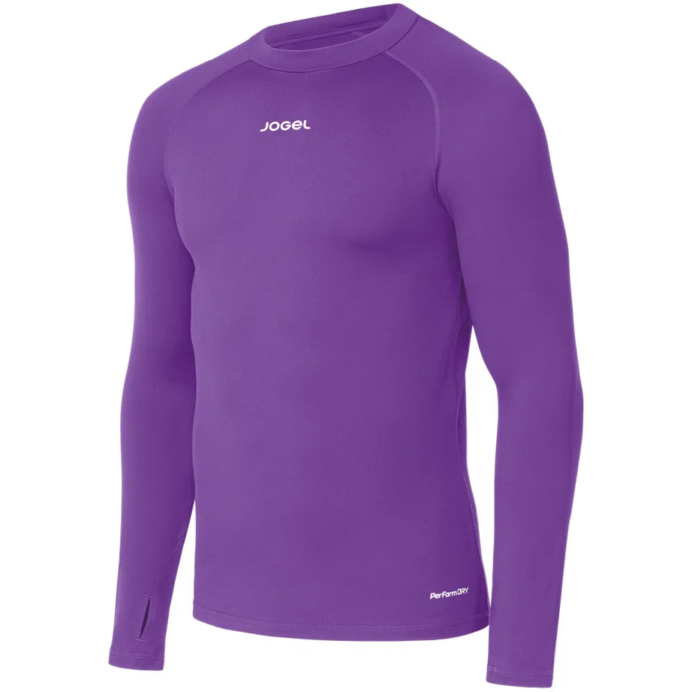 Jögel CAMP 2 PERFORMDRY BASELAYER TOP WARM Футболка компрессионная утепленная с длинным рукавом Фиолетовый
