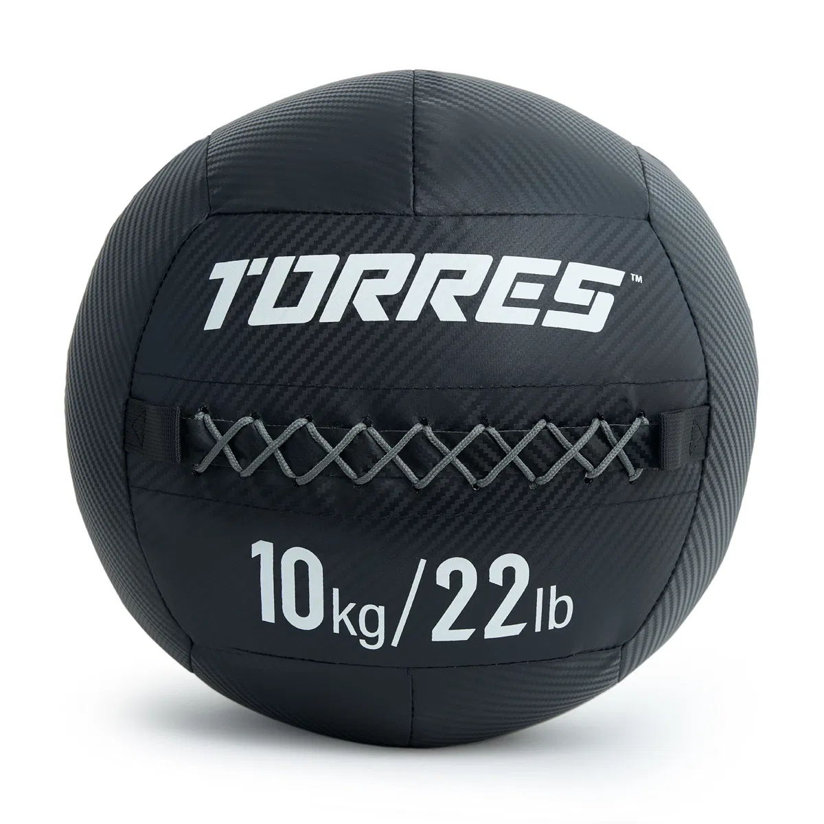 Torres 10 КГ Медбол ПВХ/ПУ Черный/Белый