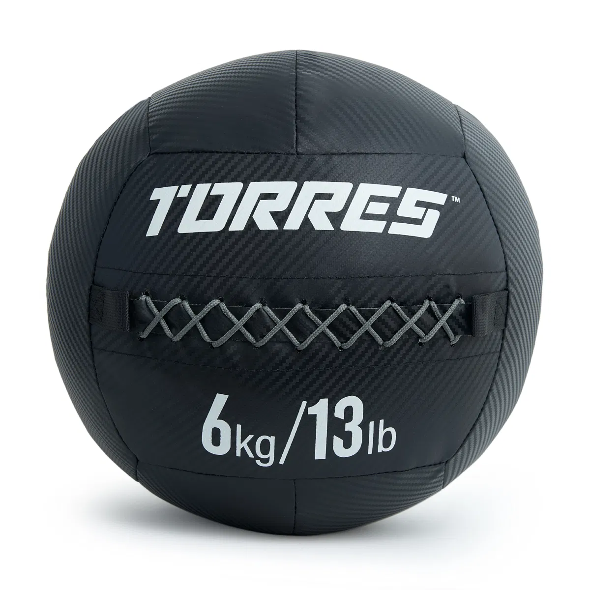 Torres 6 КГ Медбол ПВХ/ПУ Черный/Белый